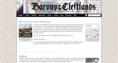 Desktop Screenshot of cleftlands.org